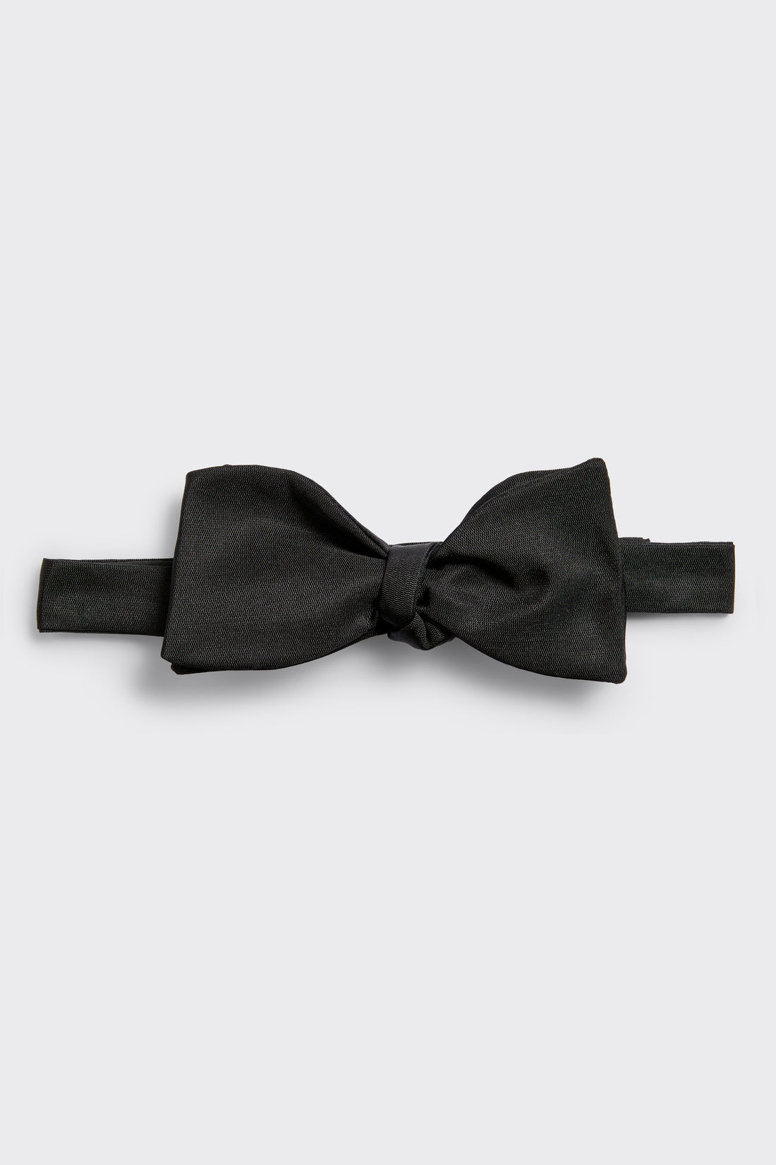 Lathom Self-Tie Bow Tie Black Barathea