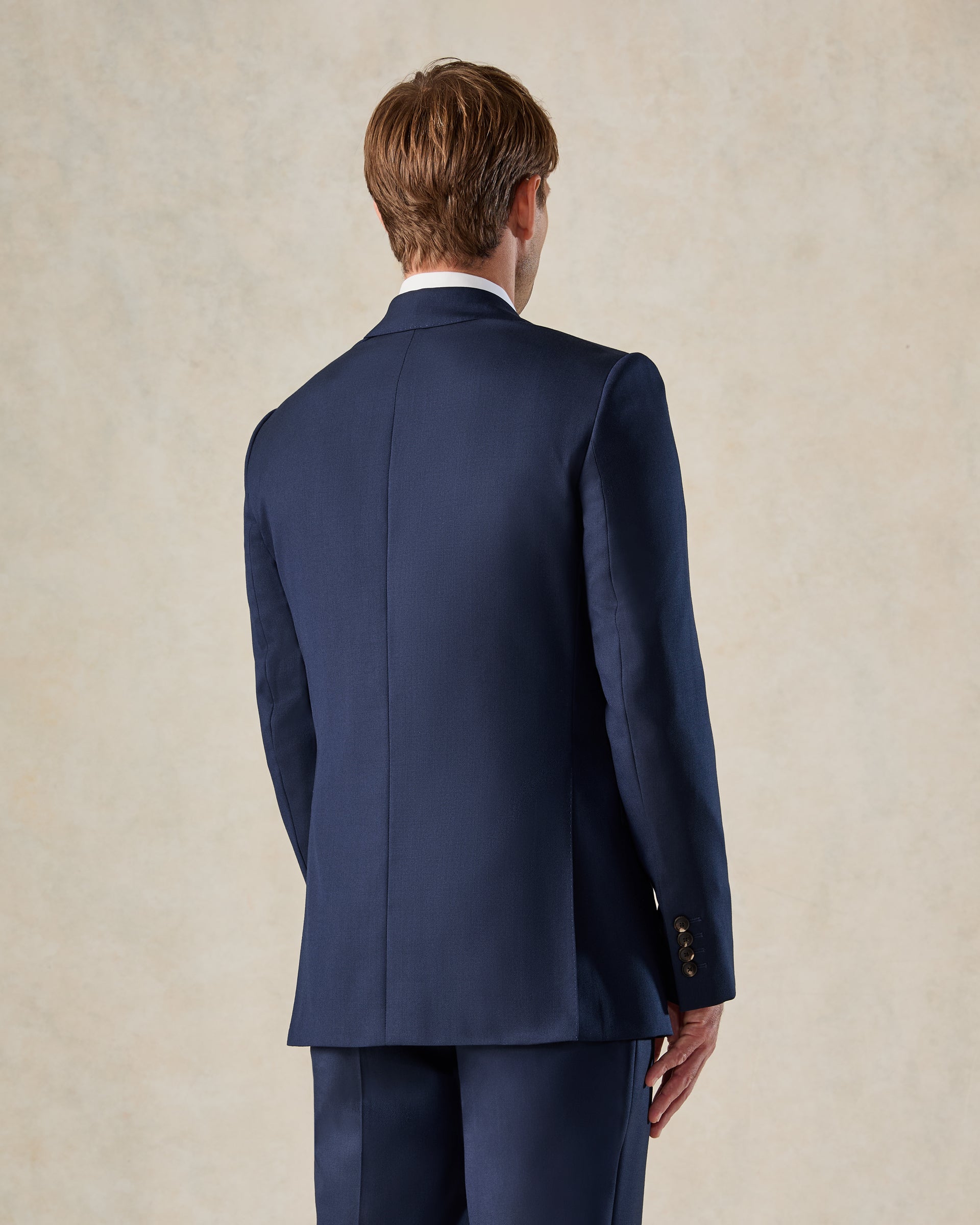 Seymour Twill Suit Jacket Blue