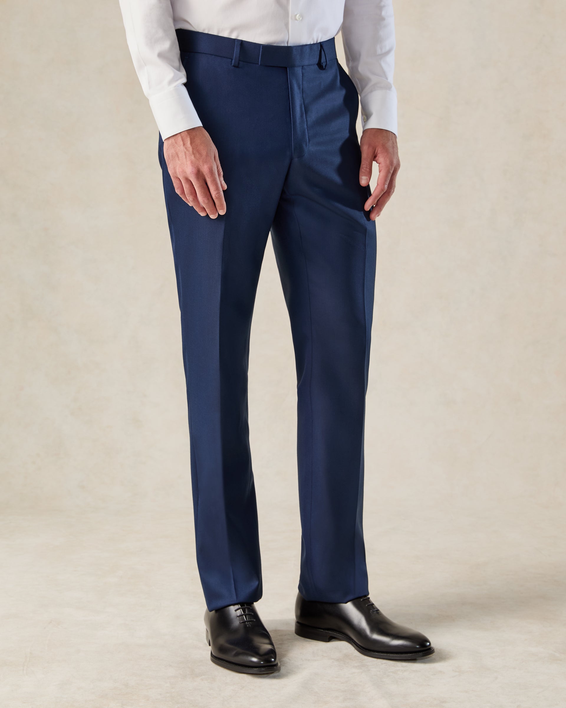 Seymour Twill Suit Trouser Blue