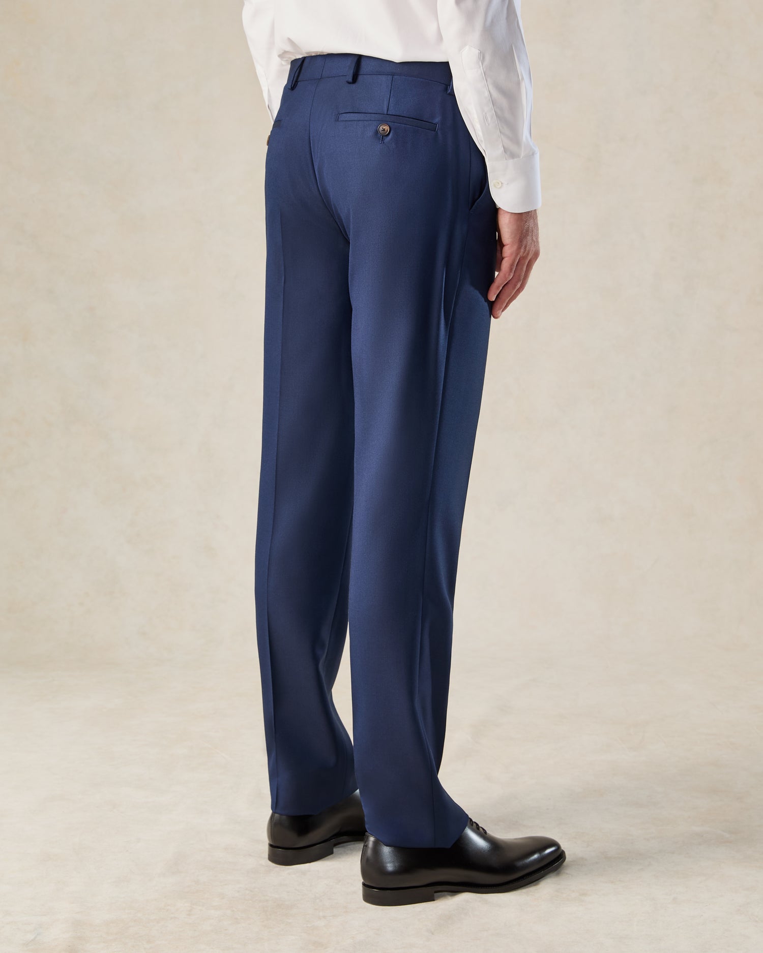 Seymour Twill Suit Trouser Blue