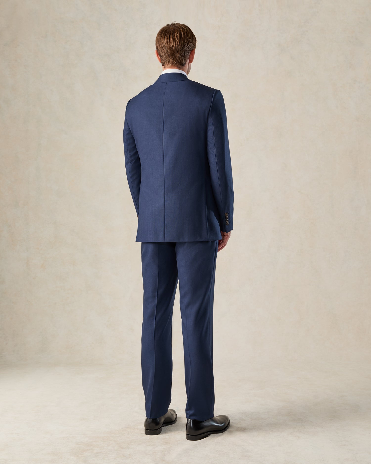 Madden Navy Wool Birdseye 2-Piece Suit