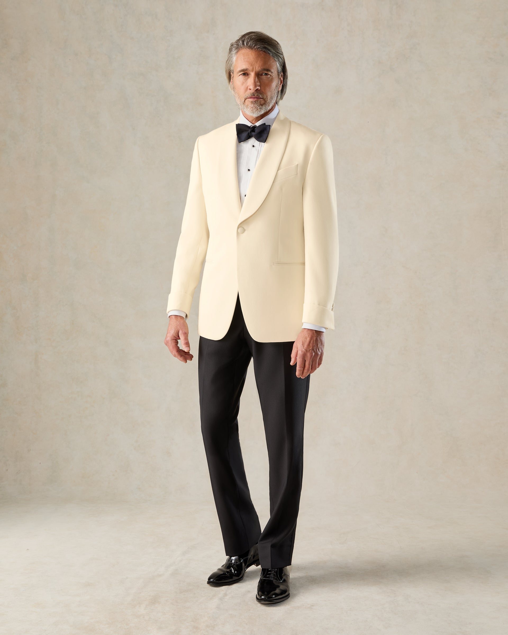 Colomb Ecru Wool 2-Piece Dinner Suit