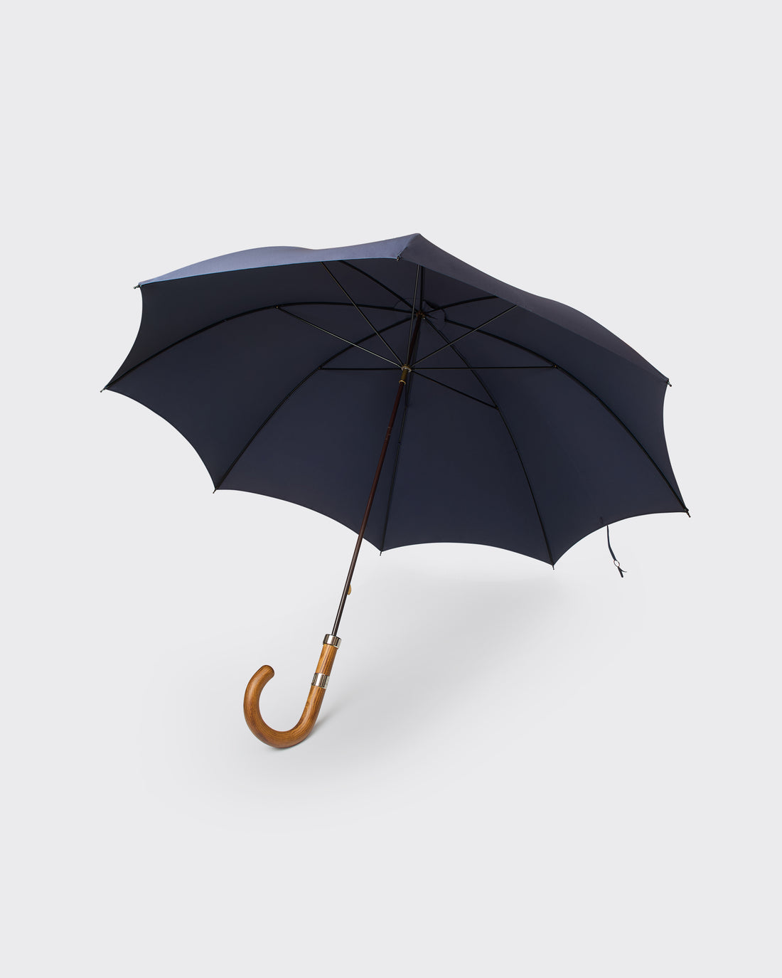 Fielding Umbrella with Wooden Handle Navy