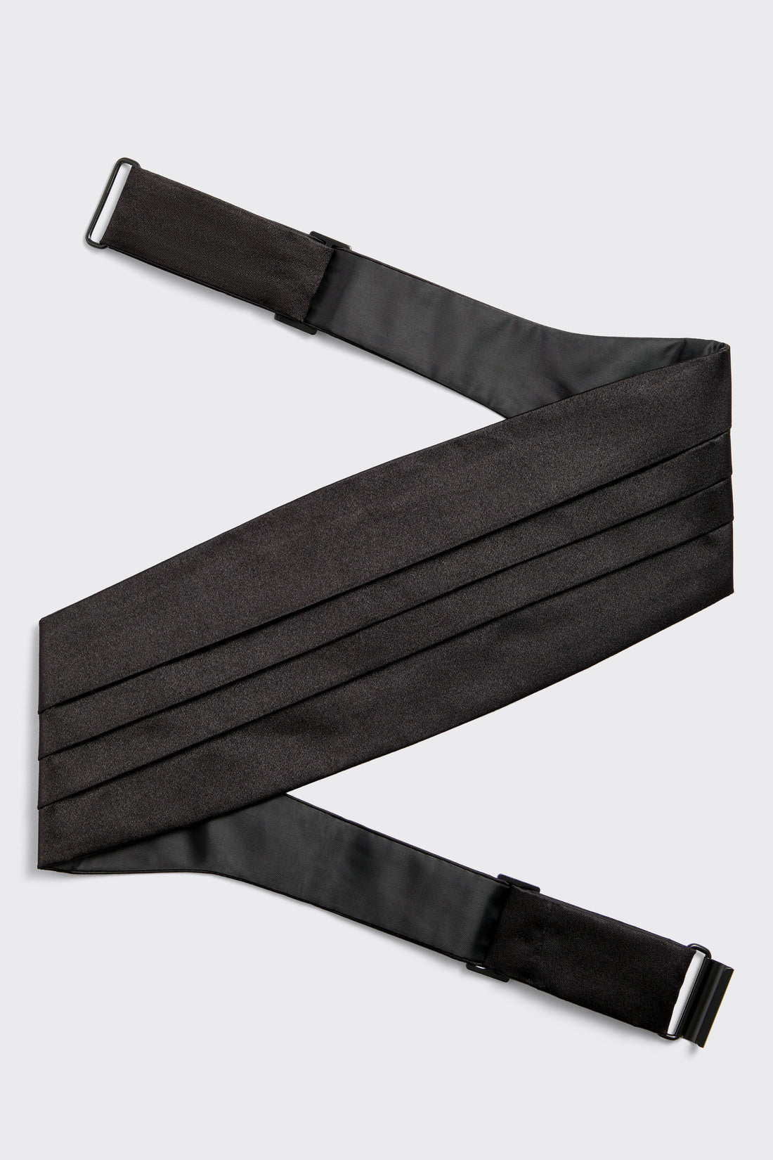 Adair Cummerbund Black Barathea