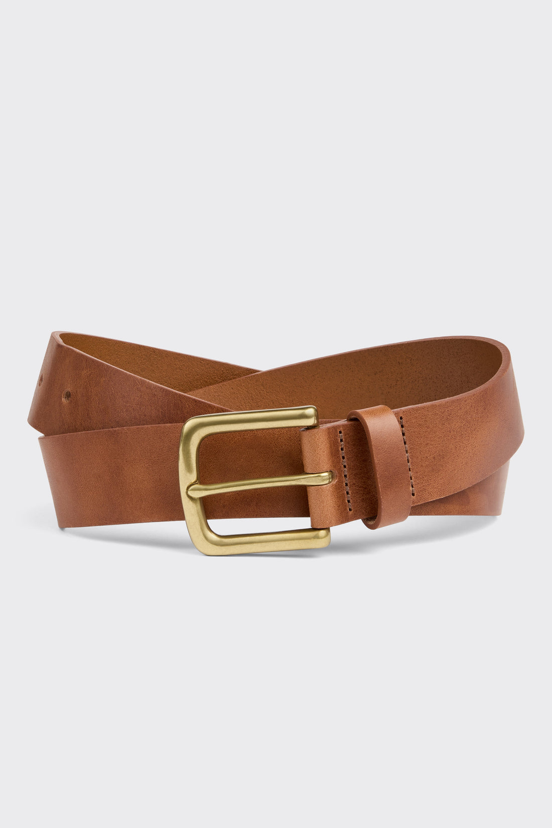 Ewart Casual Belt Tan Leather