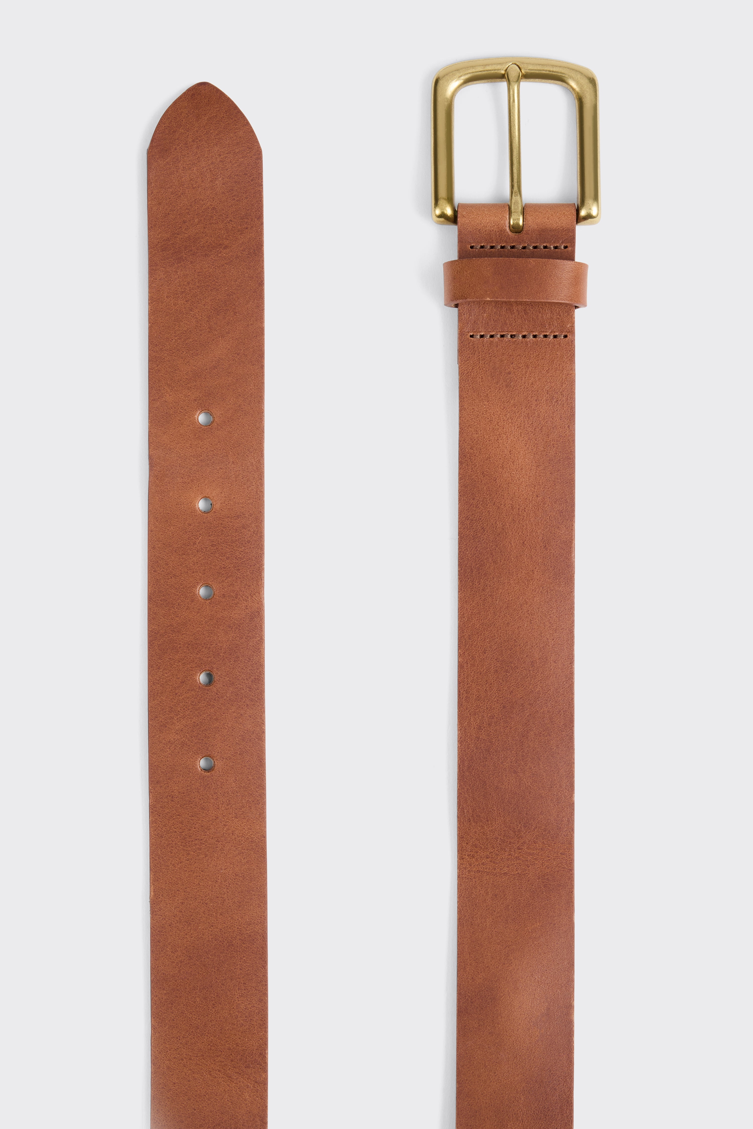 Ewart Casual Belt Tan Leather