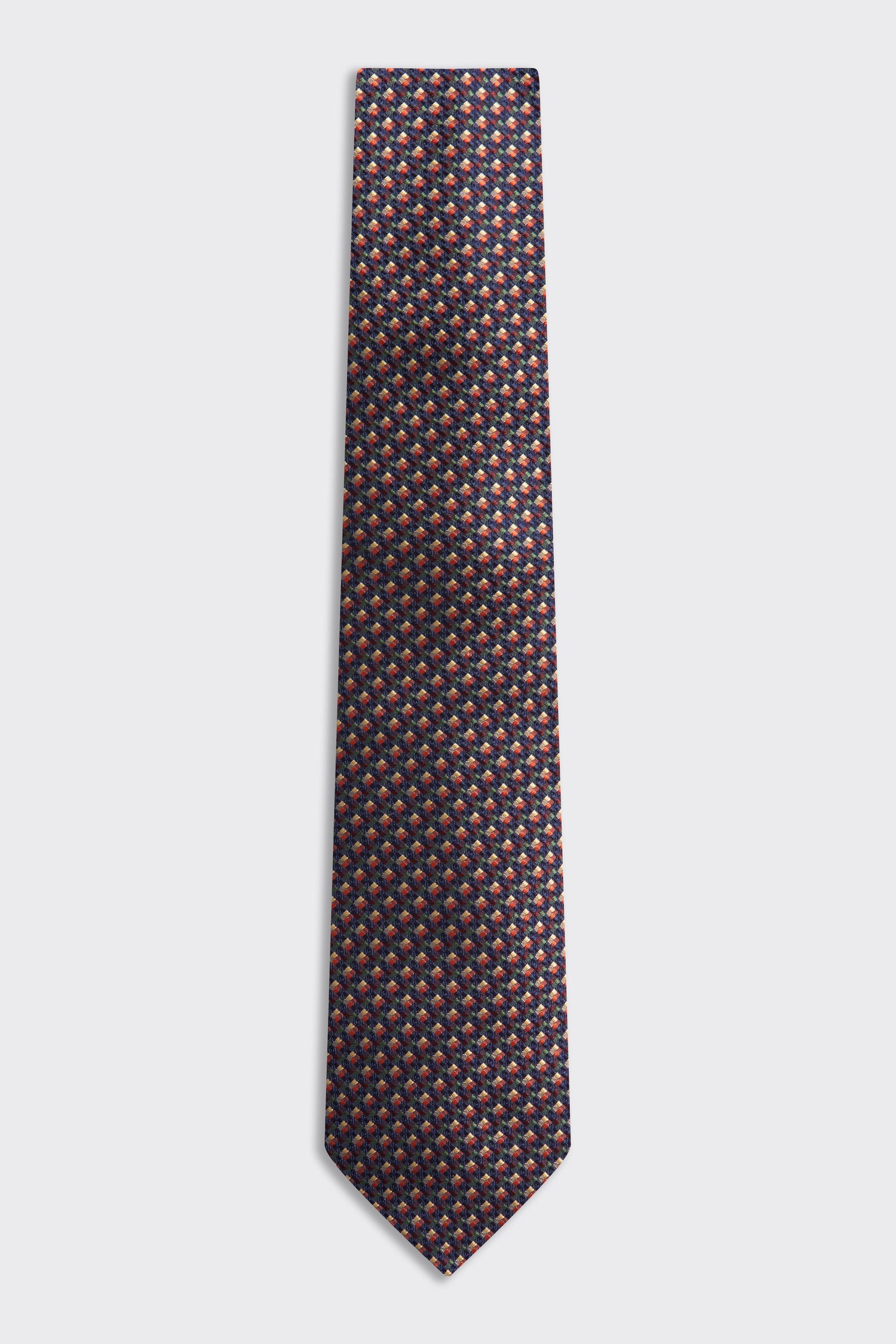 Carberry Silk Tie Blue Diamond