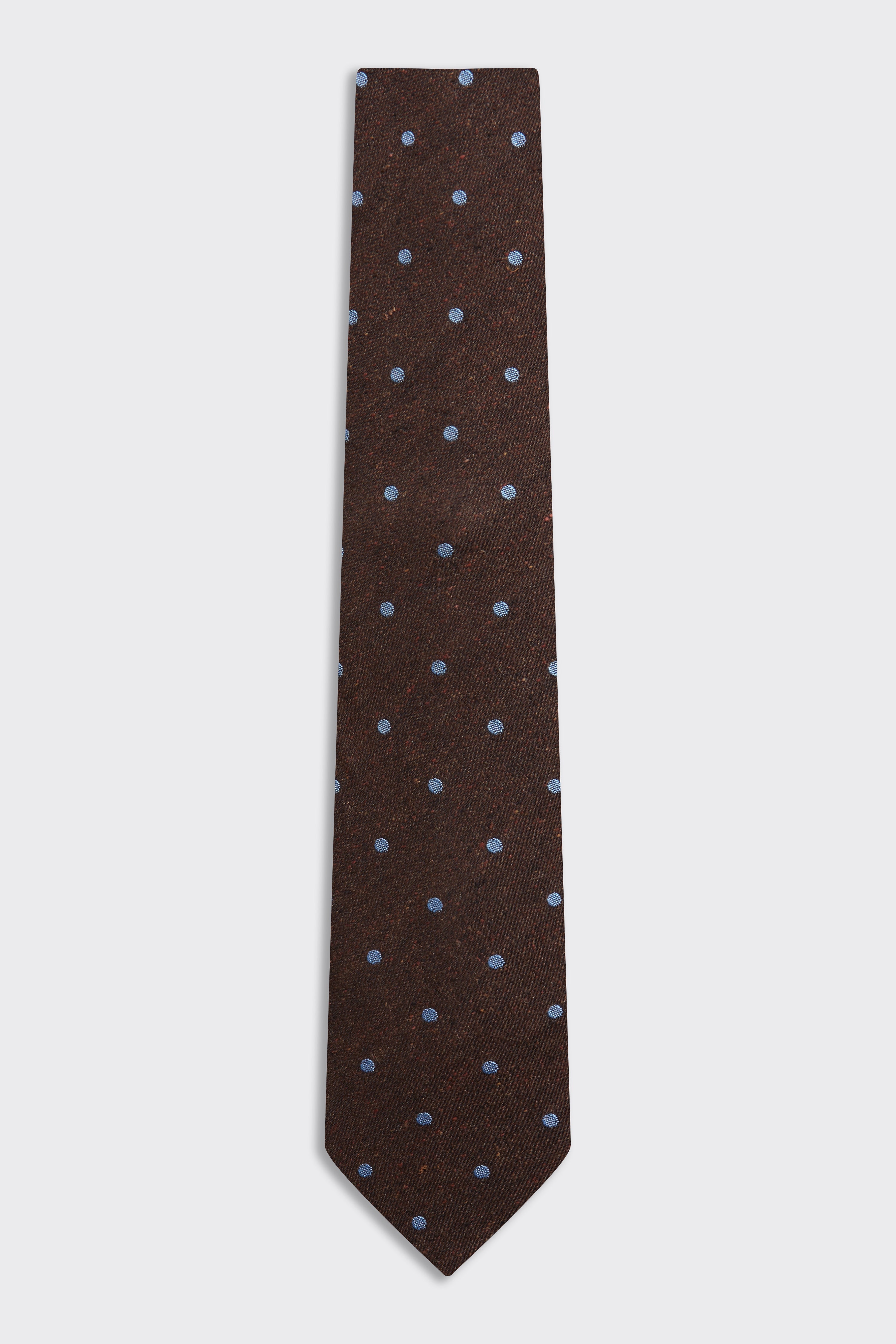 Carberry Silk Tie Brown Spot