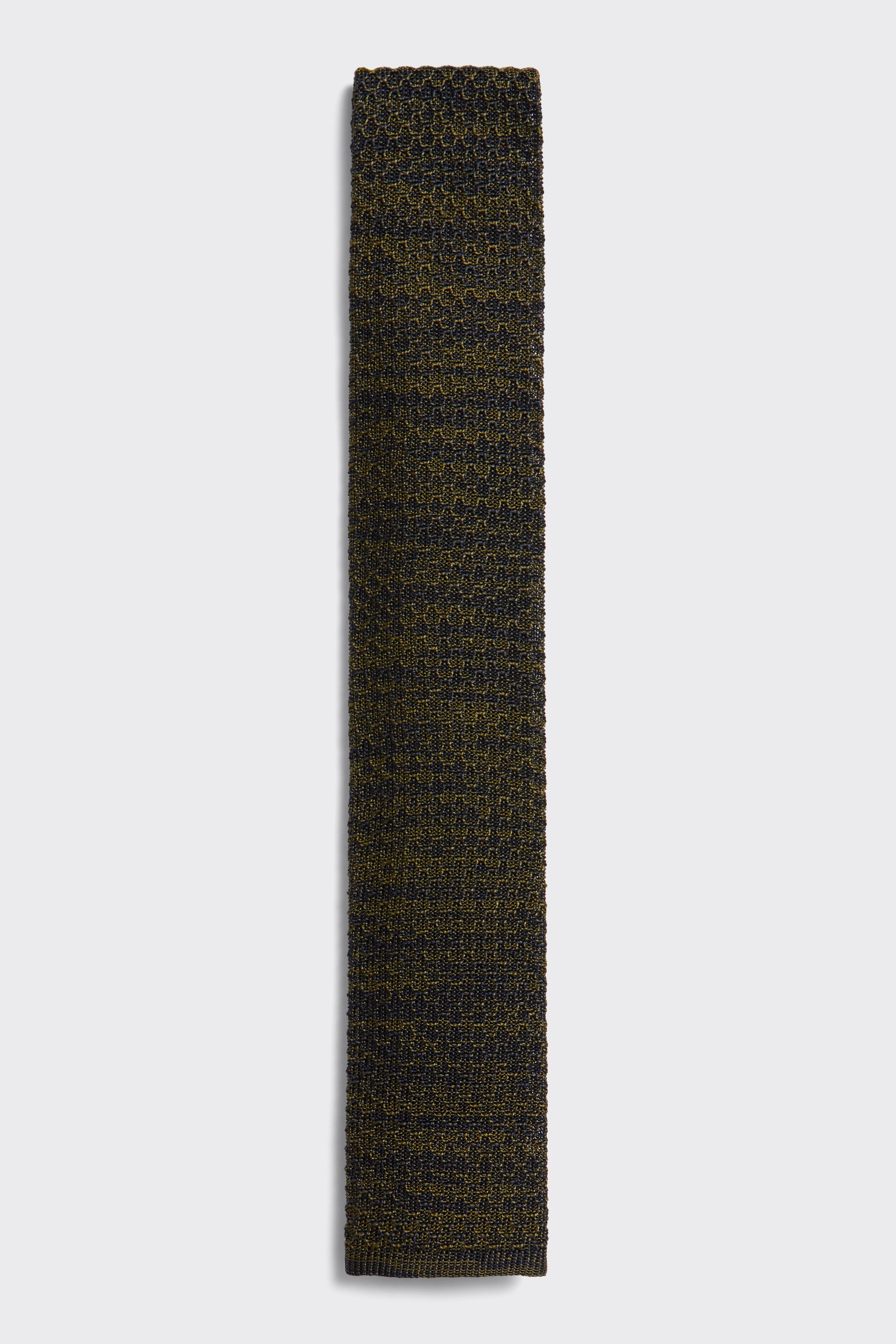 Carberry Silk Tie Navy Knit