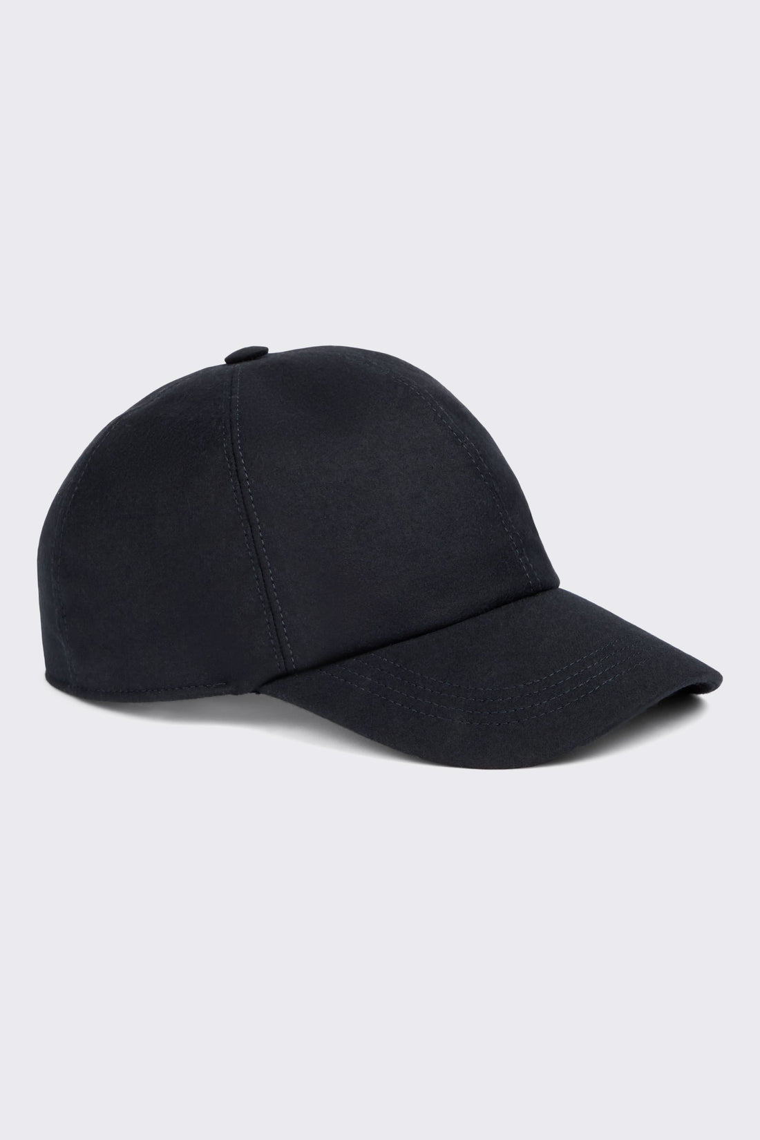 Hooper Wool &amp; Cashmere Baseball Cap - Navy