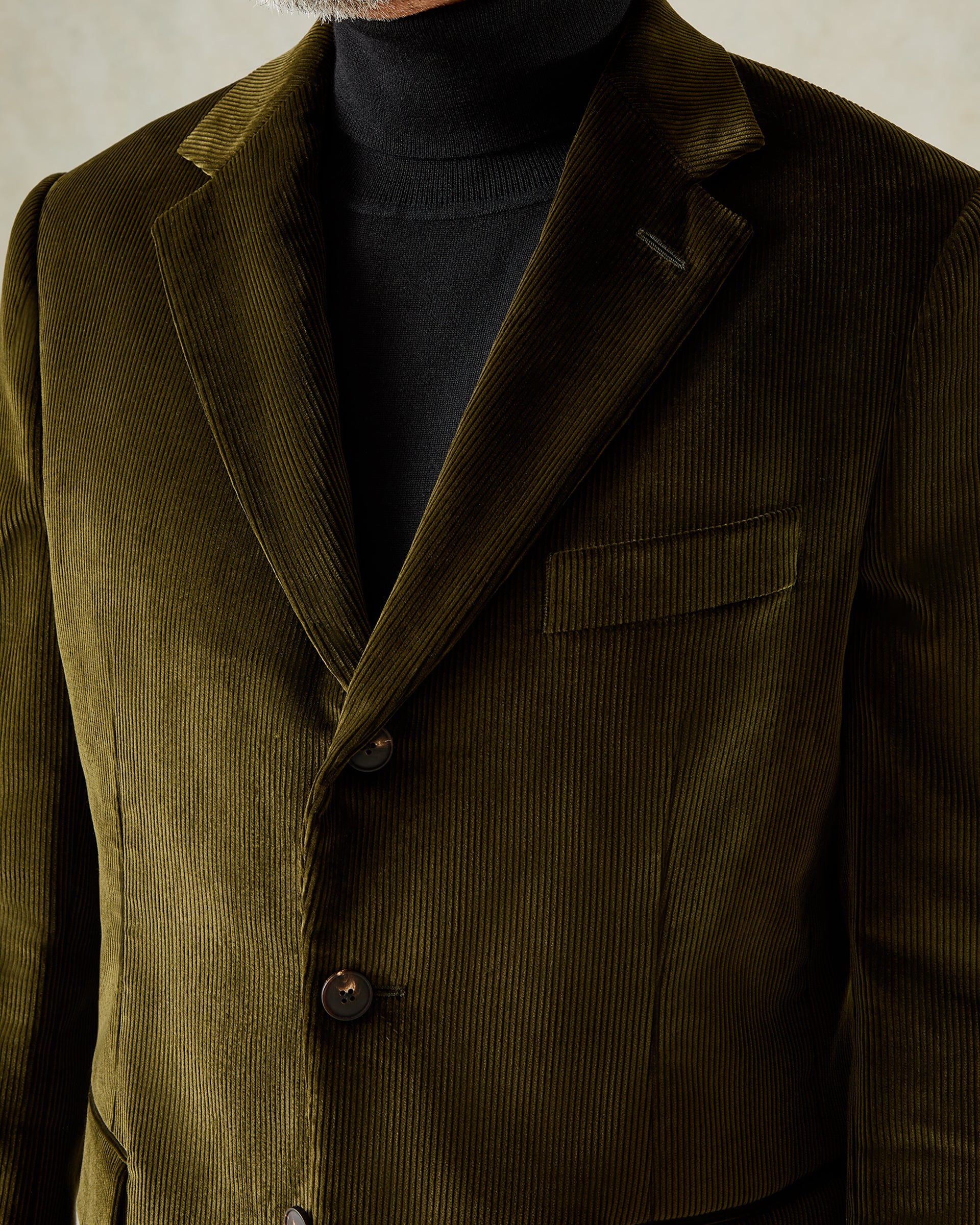 Guildford Corduroy Jacket Khaki