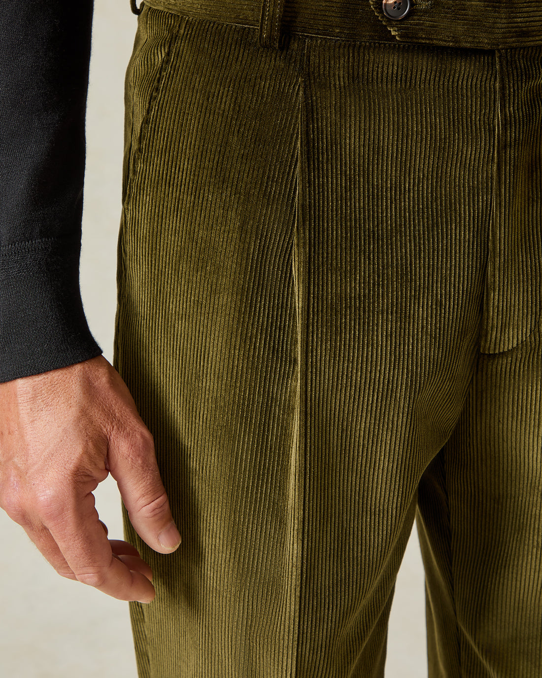 Hearne Corduroy Trouser Khaki